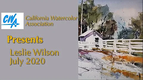 CWA General Meeting Demo Leslie Wilson, 7/15/2020