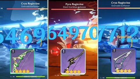 CHILDE WEAPON COMPARISON - GENSHIN IMPACT