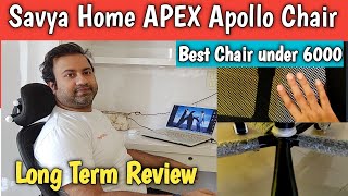 Savya home apex chairs reviews | Savya home apollo high back office chair long term review