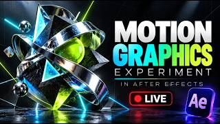Motion Graphics Masterclass in Adobe After Effects (Stream 27) | Learn Motion Design Step by Step