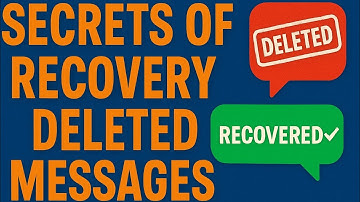 Secrets to Recover Deleted Messages | iPhone & Android Full Tutorial