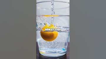 The Floating Lemon Experiment!