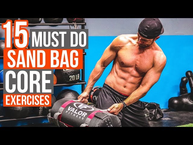 5 Sandbag Core Exercises