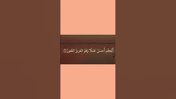 آيات من سورة الملك بصوت المقرئ أحمد العجمي #القرآن #القرآن_الكريم #احمد_العجمي #2024