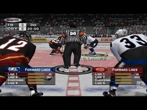ESPN NHL Hockey PS2 Gameplay HD