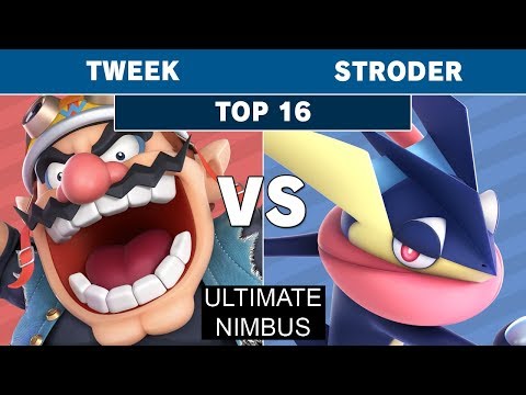 Ultimate Nimbus - TSM | Tweek (Wolf, Wario) Vs Stroder (Greninja) Top 16 - Smash Ultimate