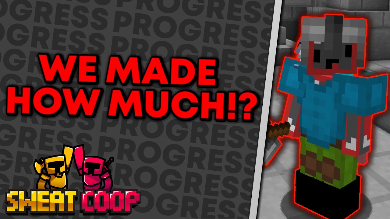 MAKING PROGRESS - SWEAT COOP (hypixel skyblock)