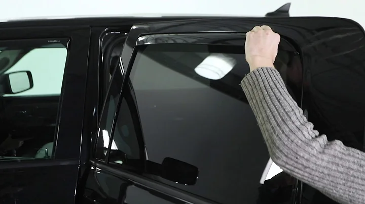 How to install In-channel Window Deflectors - GOODYEAR Shatterproof