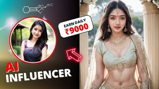Free Realistic Indian AI Influencer  -  Make Money On Instagram