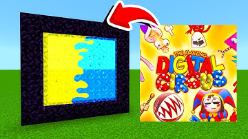 How To Make A Portal To THE AMAZING DIGITAL CIRCUS EPISODE 2 Dimension in Minecraft PE