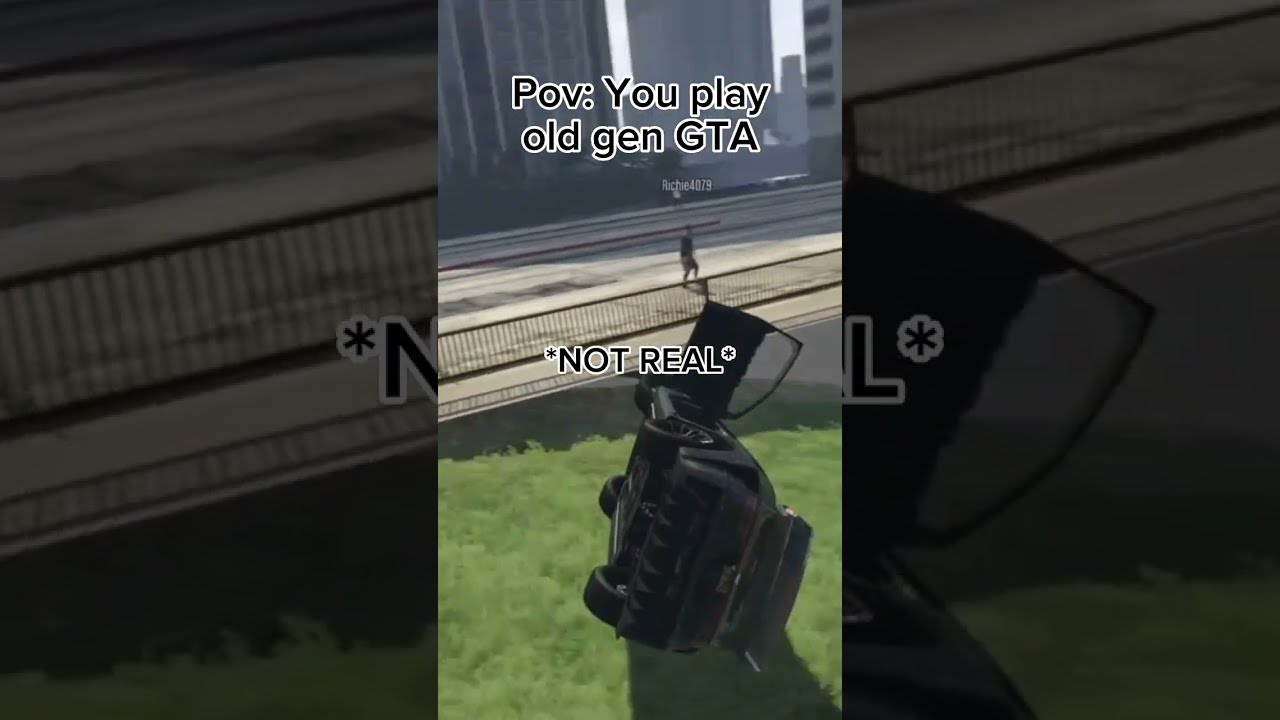 What It S Like To Play On Old Gen GTA