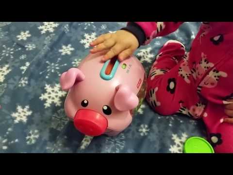 FISHER PRICE LEARNING PIGGY BANK