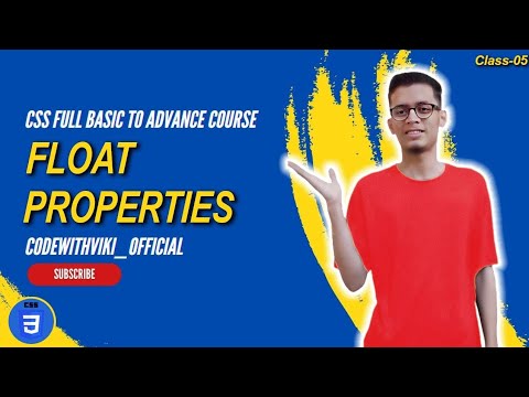 Float Properties | CSS Full Course (Class-05) | Float in CSS | Margin ...