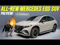 Mercedes EQS SUV Premiere! Can this high-end luxury EV SUV beat the BMW iX ?