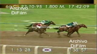 Marcelo Duran con los resultados del Hipodromo de San Isidro 1995
