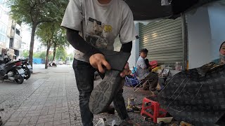 I Fixed My Shoes on the Street in Vietnam for Just $5