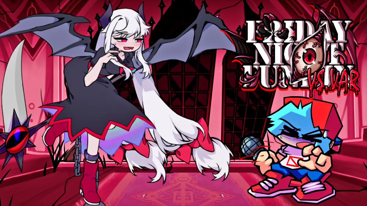 900년 동안 성에 갇혀 지내온 얀데레 뱀파이어 누나한테 눈도장 찍힌 보프... 프나펑 VAR 모드!!! [Friday Night Funkin' Vs Var V2]