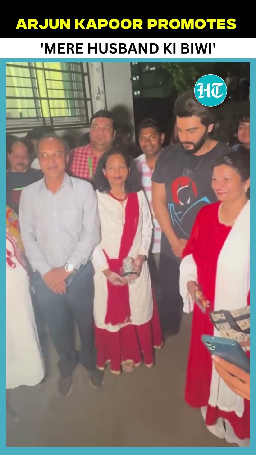 Arjun Kapoor Promotes Upcoming Film 'Mere Husband Ki Biwi' | Bollywood News