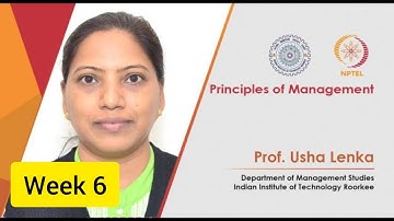 💥Principles of Management | Week 6 Quiz | Assignment 6 Solution | NPTEL 2022 | SWAYAM💥💥