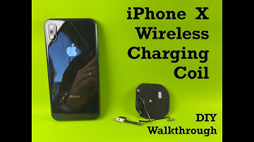 iphone x wireless charge coil volume mute switch flex replacement - diy walkthrough