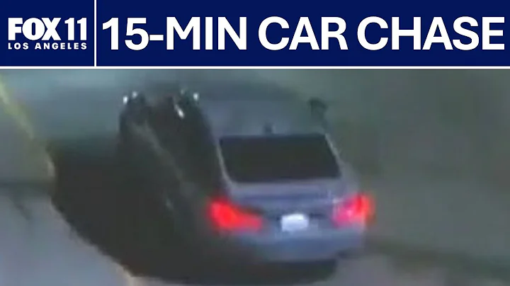 Police chase underway in Los Angeles