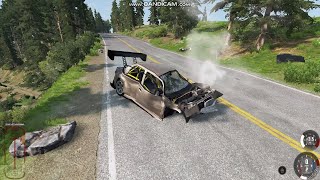 BeamNG drive - Compilation of Amazing Accidents While Driving