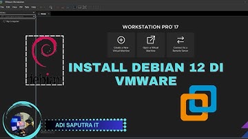 Cara install Debian 12 di VMware Workstation