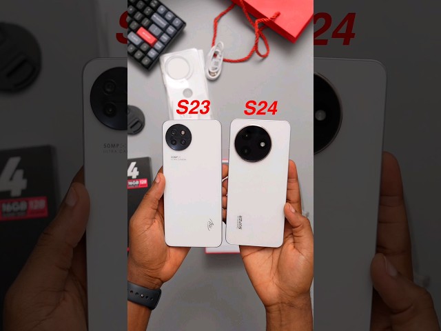 itel S24 ASMR Unboxing vs itel S23 #itelS24 class=