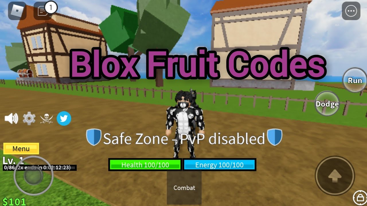 roblox blox fruit codes YouTube