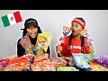 TRYING MEXICAN SNACKS | JAZZ AND TAE