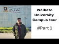 University of waikato new zealand campus tour  part 1