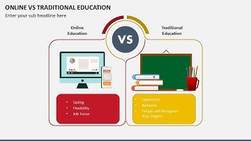 Online Vs Traditional Education Animated Slides