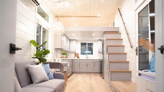 Absolutely Gorgeous Certified Modern Tiny House with Featured Kitchen and Double Loft
