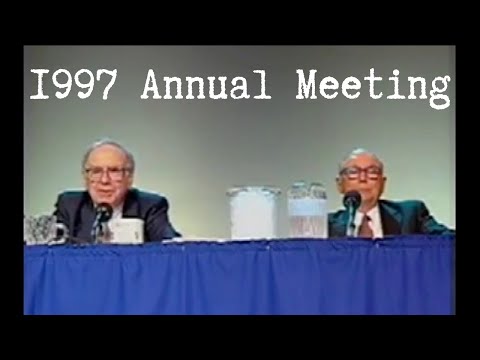 1997 Berkshire Hathaway Annual Meeting (Full Version) thumbnail