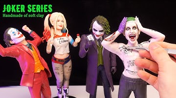 Sculpting Jokers - Compilation ，the full figure sculpturing process【Clay producer Leo】