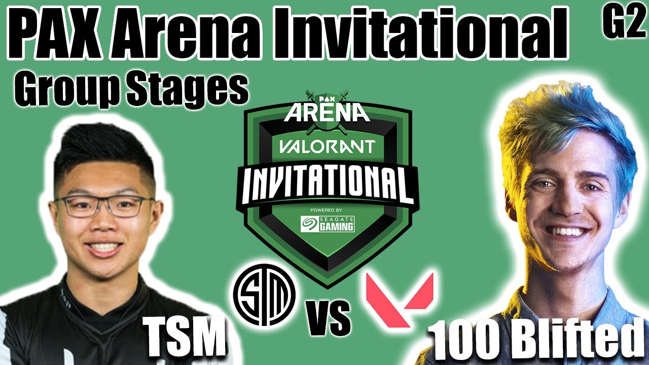 TSM vs 100Blifted Game 2 - Group A | PAX Arena Valorant Invitational | Valorant Ignition Series