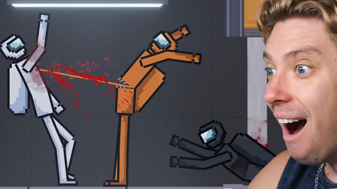 Reacting To The Crew Fights Back in People Playground