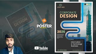 Next Level Geometric Poster Design in Illustrator 🔥 | Viral Design Tutorial 2026