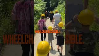 Beer caves and quarries, accessible Devon tourist attraction.