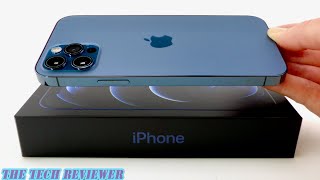Unboxing The Iphone 12 Pro In Pacific Blue What Color Is It Really And What S Up With Magsafe Youtube