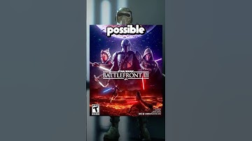 IS BATTLEFRONT 3 POSSIBLE NOW...
