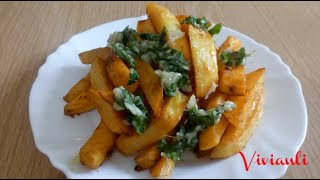 картинка: Картофи с чеснов сос