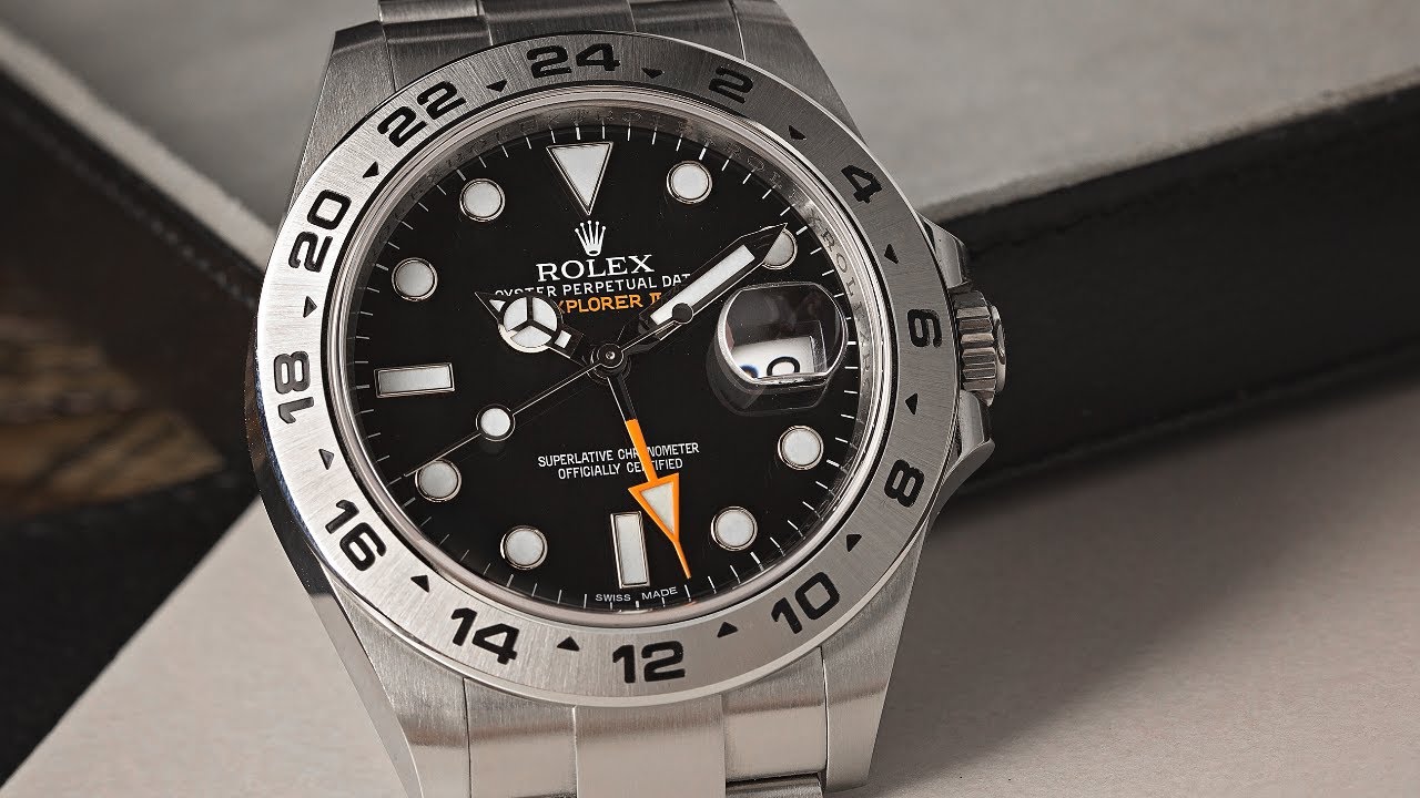 rolex explorer 2 gmt