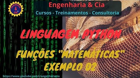 18 Python Funções Matemáticas - Exemplo 2