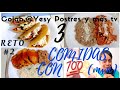 3 COMIDAS Con $100 (mxn) para familia de 4 😉 RETO #2