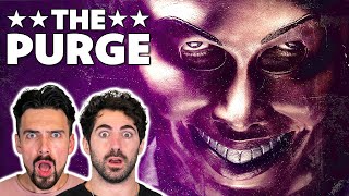 *THE PURGE* is terrifying (First Time Watching)