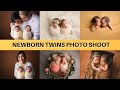 |NEWBORN PHOTOGRAPHY VLOG| Twins Newborn Photo Shoot with Hazel & Willow Full Workflow 双胞胎新生儿摄影全流程