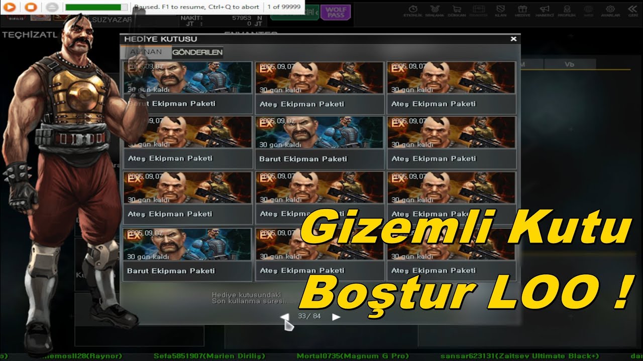 2025' te Ateş & Barut Ekipmanı Kasmak !🧐#wolfteam #kolsuzyazar