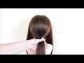 Быстрая 5-ти минутная Прическа с крабиком. new bun hairstyle for wedding and party