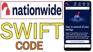 How To Get Nationwide Bank Swift code? | Nationwide Swift code of any branch | Payment Guide